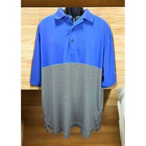 Footjoy FJ Mens Colorblock Striped Polo XL